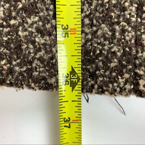 URBAN Behaviour Belted Tweed Mid length Winter  Coat - Picture 6 of 6